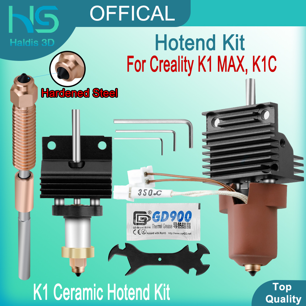 3D Printing Creality - Peningkatan Kit Hotend untuk Creality K1C/K1