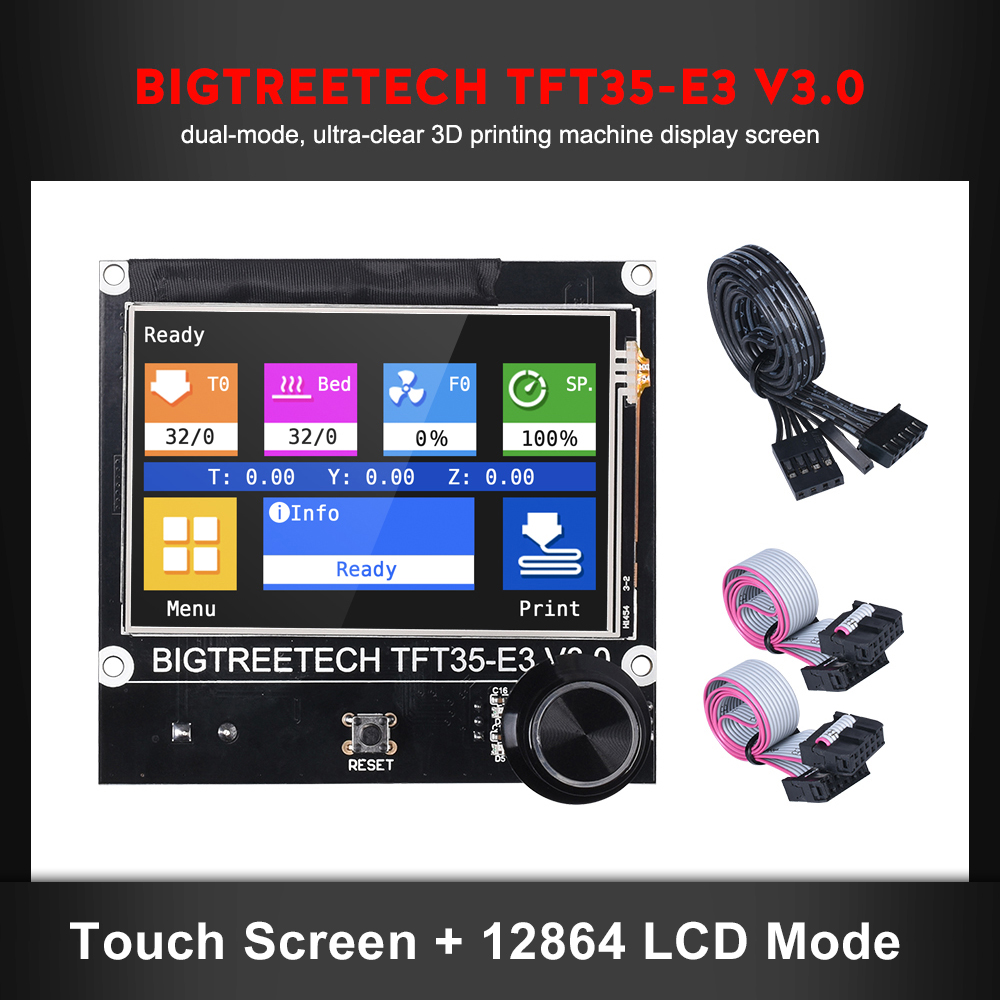Ender 3 Upgrade Kit - BIGTREETECH 12864 LCD, TFT35 E3 V3.0