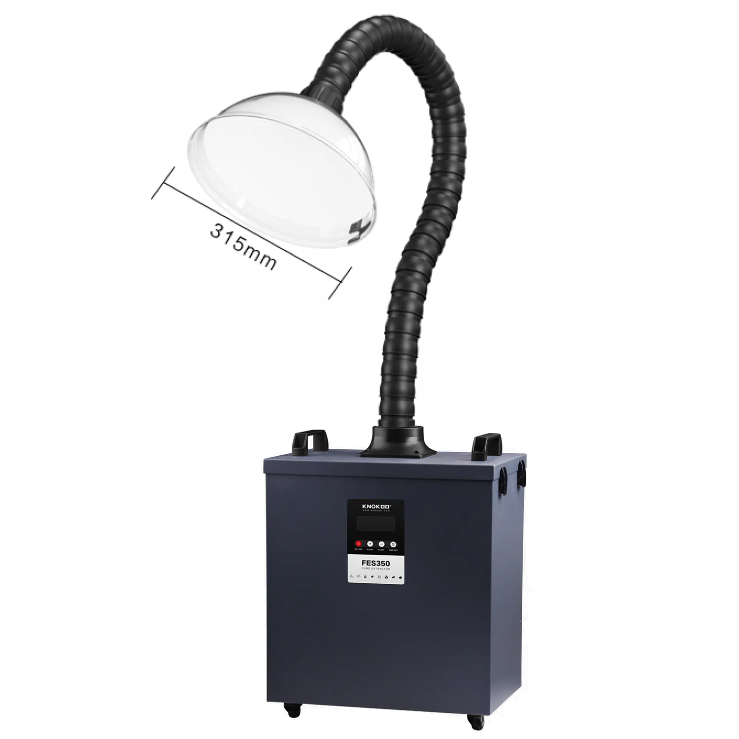 3D Printing Laser Cutting - KNOKOO 350W Penghisap Asap Industri Efisiensi