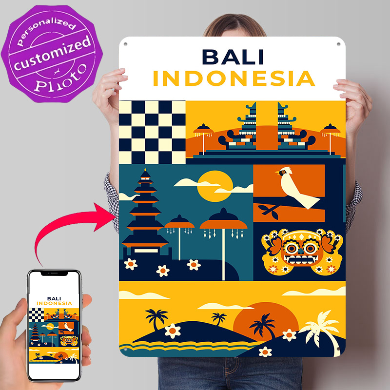 3D Printing Bali - Poster Cetak Tekstur 3D Bali Indonesia,