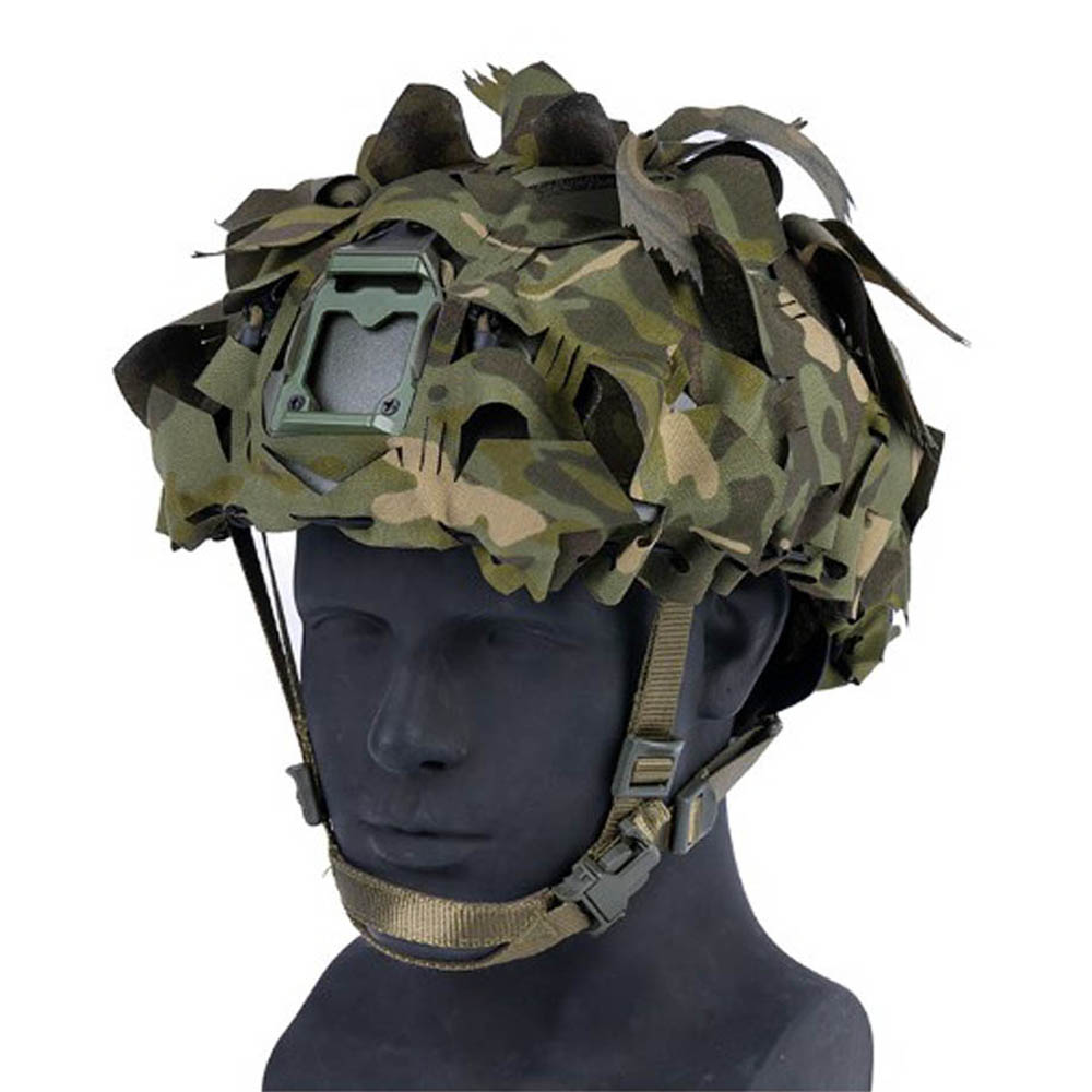 3D Printing Laser Cutting - Penutup Helm Taktis Camo 3D Bentuk
