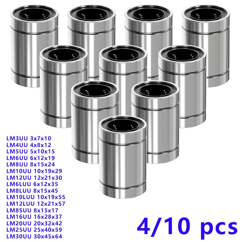3D Printing Guide - 4/10 Buah LM8UU LM10UU LM16UU LM12UU