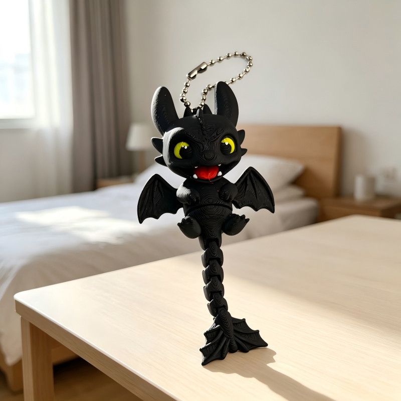 Gantungan Kunci Naga Bayi Tanp - 3D Printing Dragon ulasan dan harga