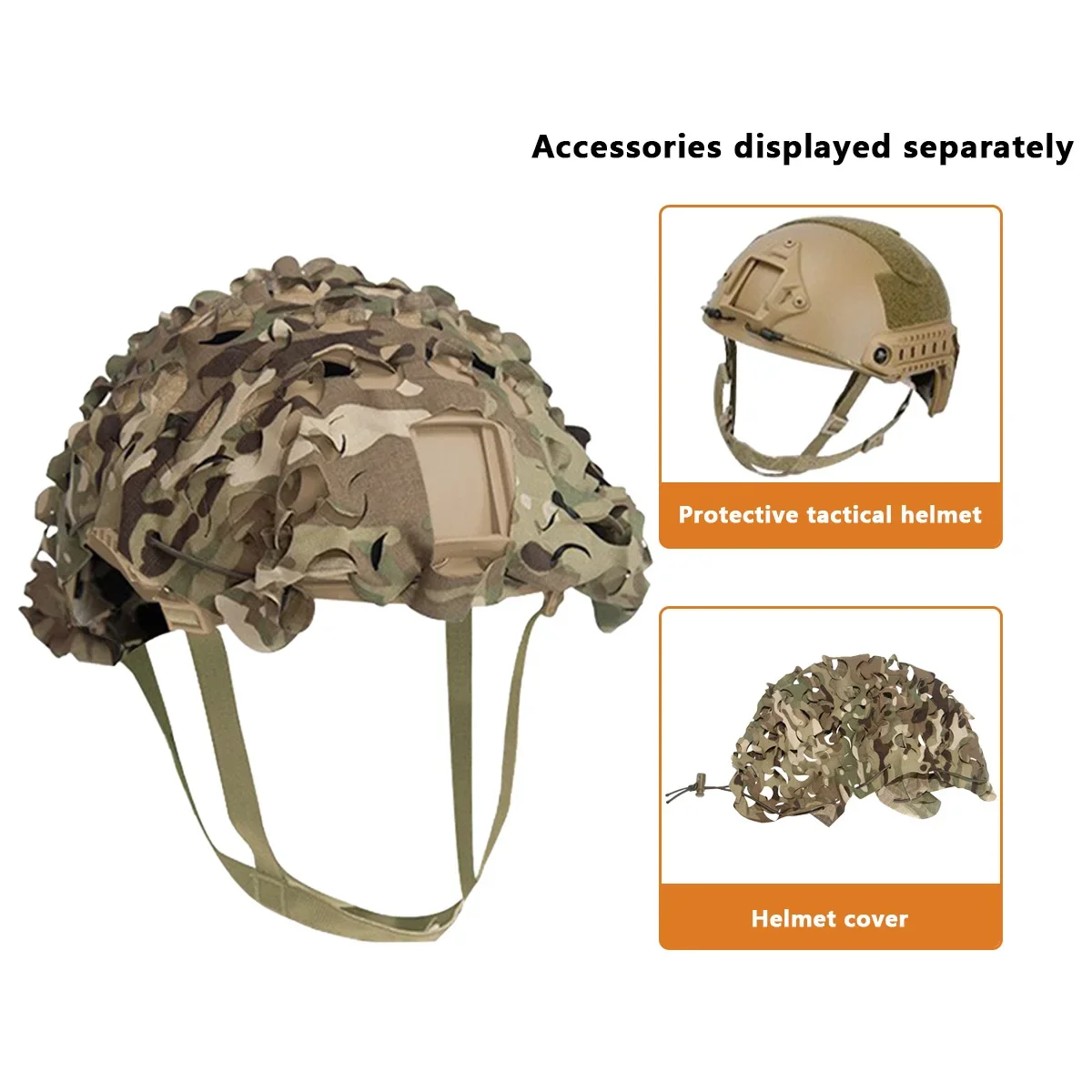 Penutup helm Airsoft 3D taktis - 3D Printing Laser Cutting ulasan dan harga