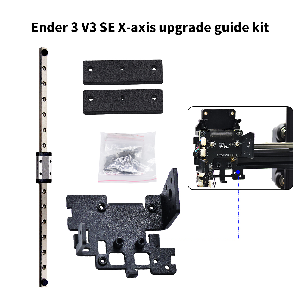 Kit Panduan Linear Ganda Sumbu - Ender 3 Upgrade Kit ulasan dan harga
