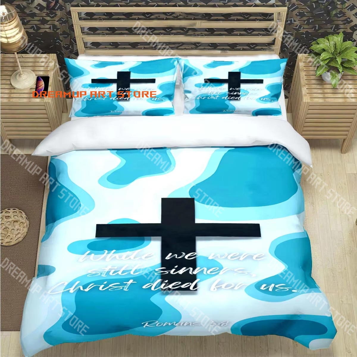 Set Sprei 3D Print Ayat Alkita - 3D Printing Verse ulasan dan harga