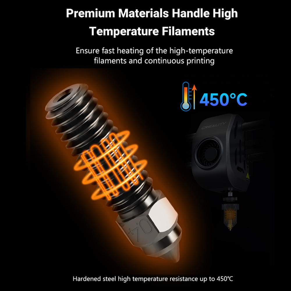 Nozel Untuk Creality K1 Max En - Ender 3 Upgrade Kit ulasan dan harga
