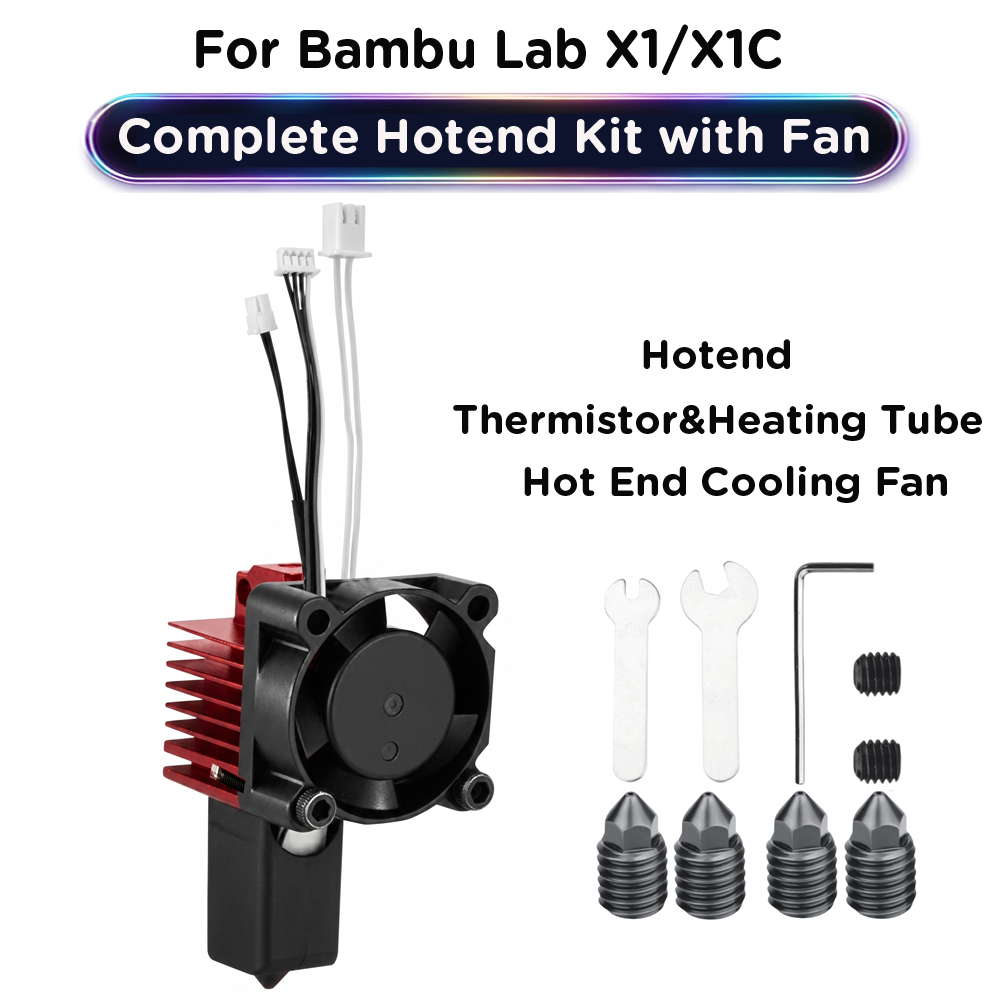 Kit Perakitan Hotend Lengkap P - 3D Printing X1 Carbon ulasan dan harga