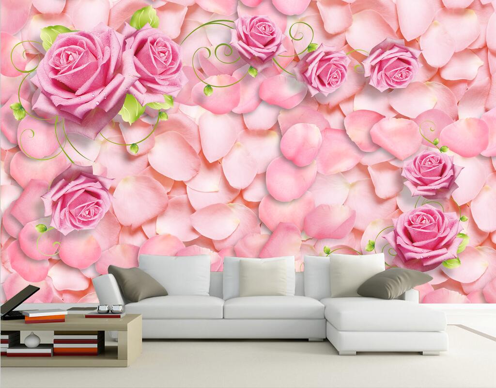 Wallpaper Kustom Foto Nordic M - 3D Printing Heat Resistant Material ulasan dan harga