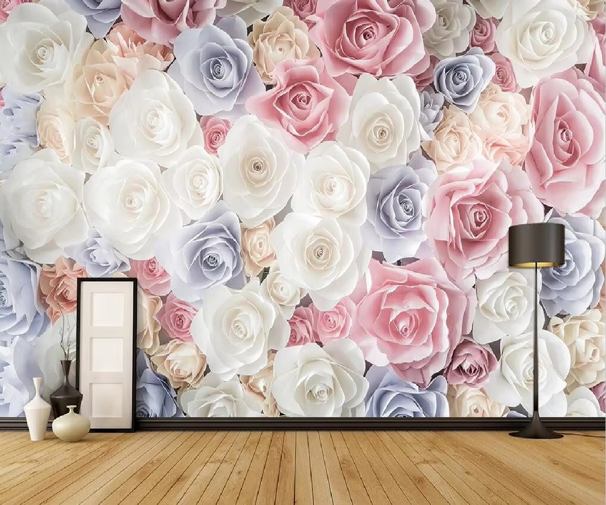 Wallpaper Kustom Foto Nordic M - 3D Printing Heat Resistant Material ulasan dan harga