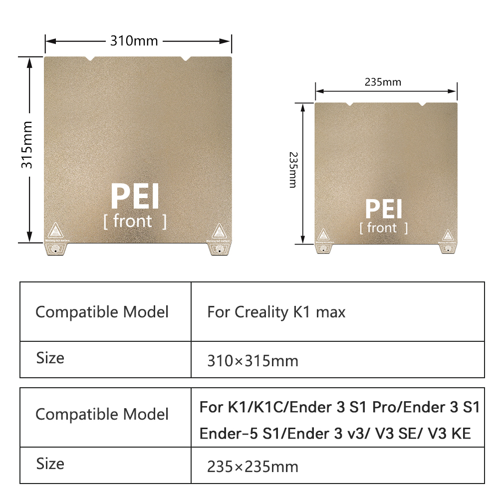 K1 Max pelat bangunan untuk Cr - Ender 3 Upgrade Kit ulasan dan harga