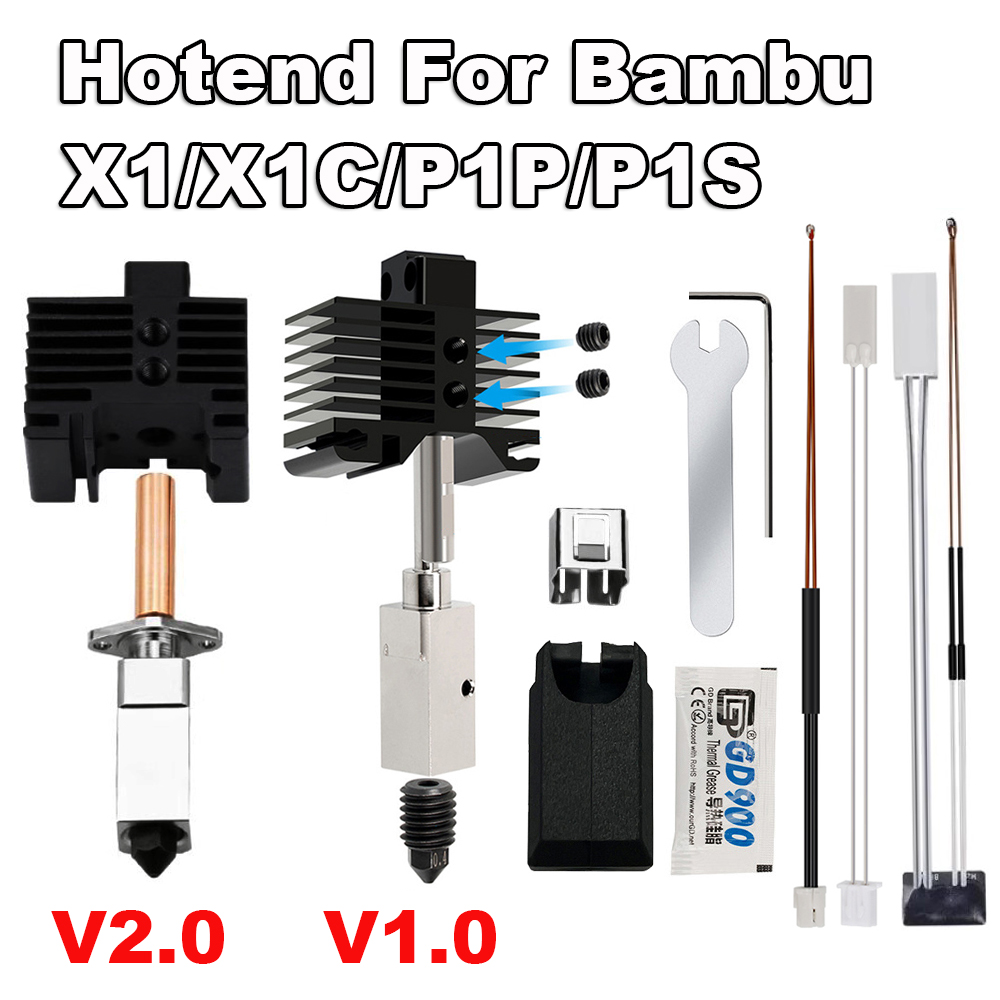 Printer 3D ditingkatkan Hotend - 3D Printing X1 Carbon ulasan dan harga