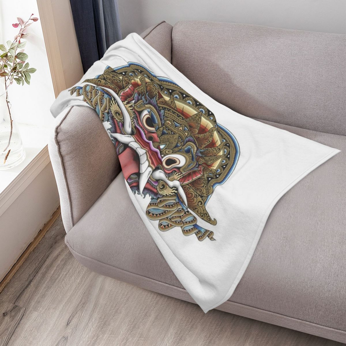 Selimut Bali Boma untuk Sofa,  - 3D Printing Bali ulasan dan harga