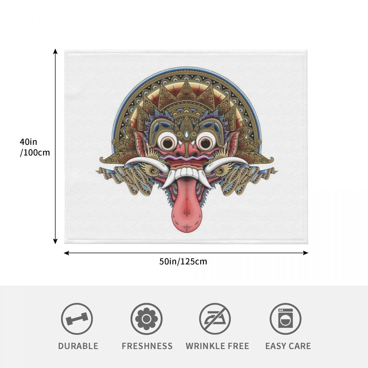 Selimut Bali Boma untuk Sofa,  - 3D Printing Bali ulasan dan harga