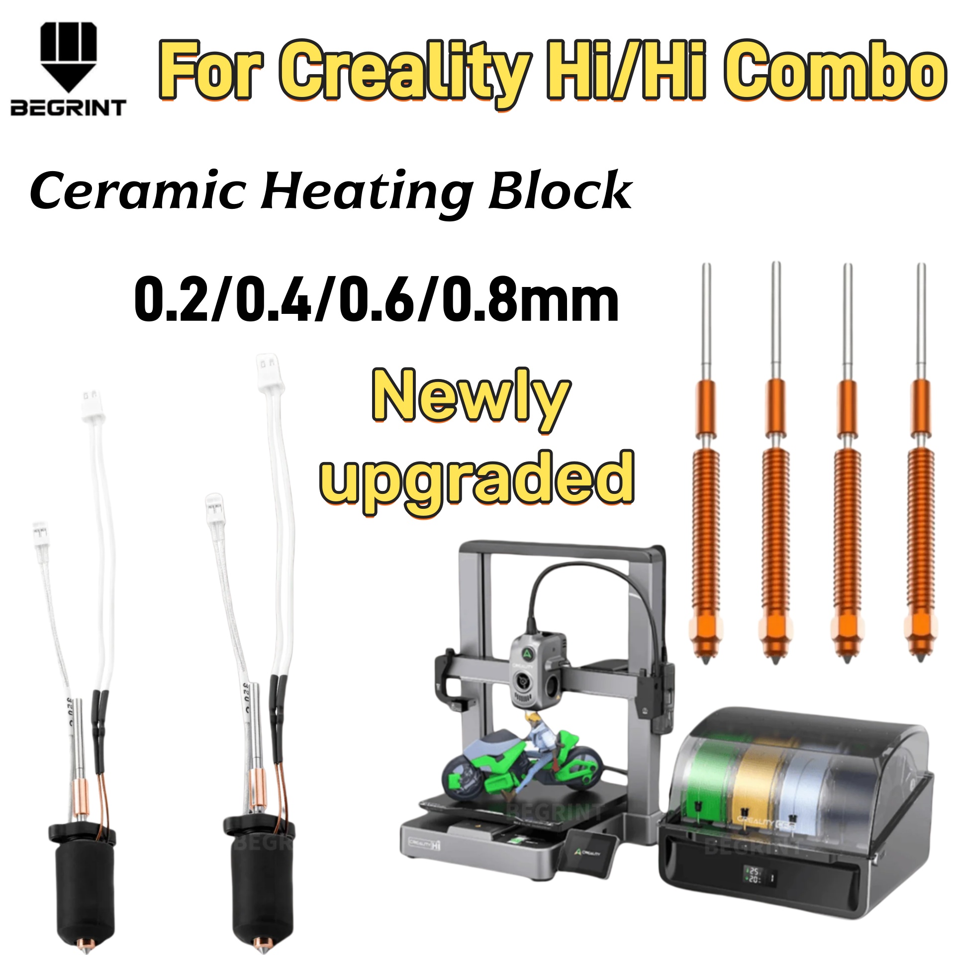 Kit Hotend Pemanas Keramik Suh - 3D Printing News ulasan dan harga