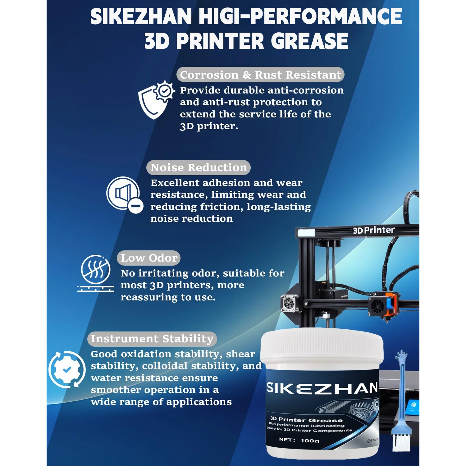 Pelumas Lithium Grease untuk P - 3D Printing Guide ulasan dan harga