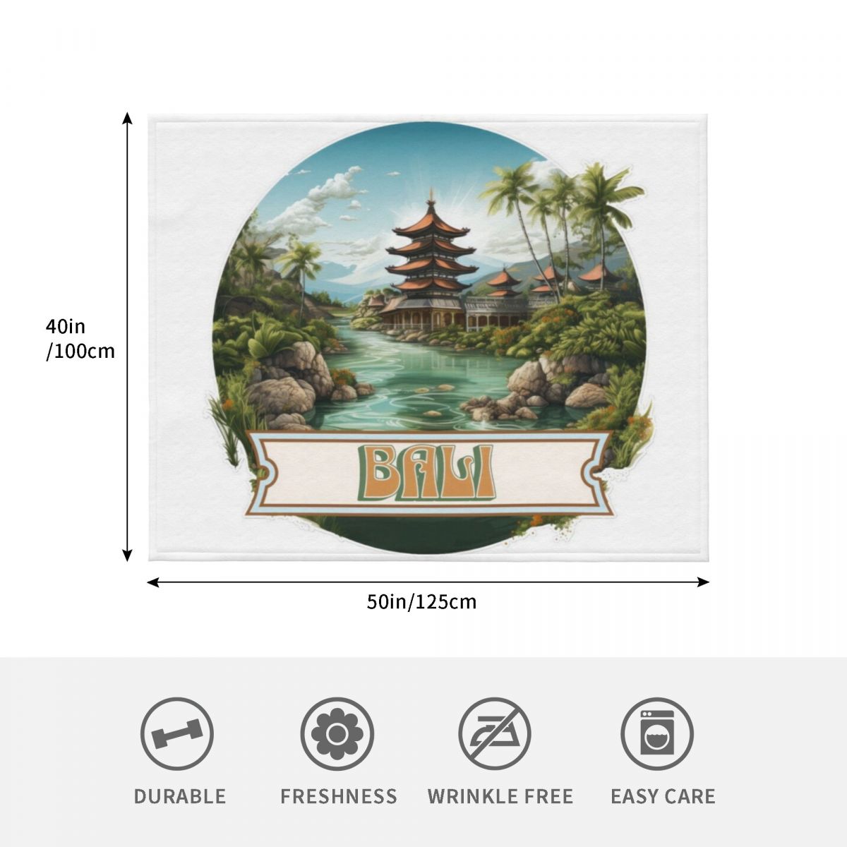 Selimut Bali Indonesia, Hadiah - 3D Printing Bali ulasan dan harga