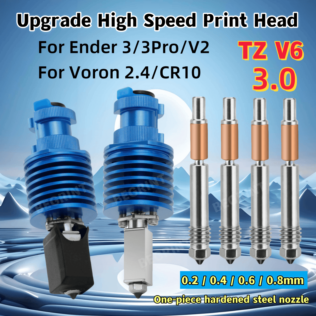 Hotend Upgrade TZ V6 3.0 peman - Ender 3 Upgrade Kit ulasan dan harga