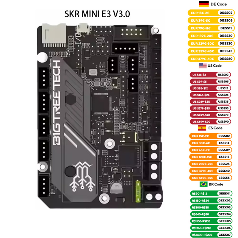 BIGTREETECH SKR MINI E3 V3.0 3 - Ender 3 Upgrade Kit ulasan dan harga
