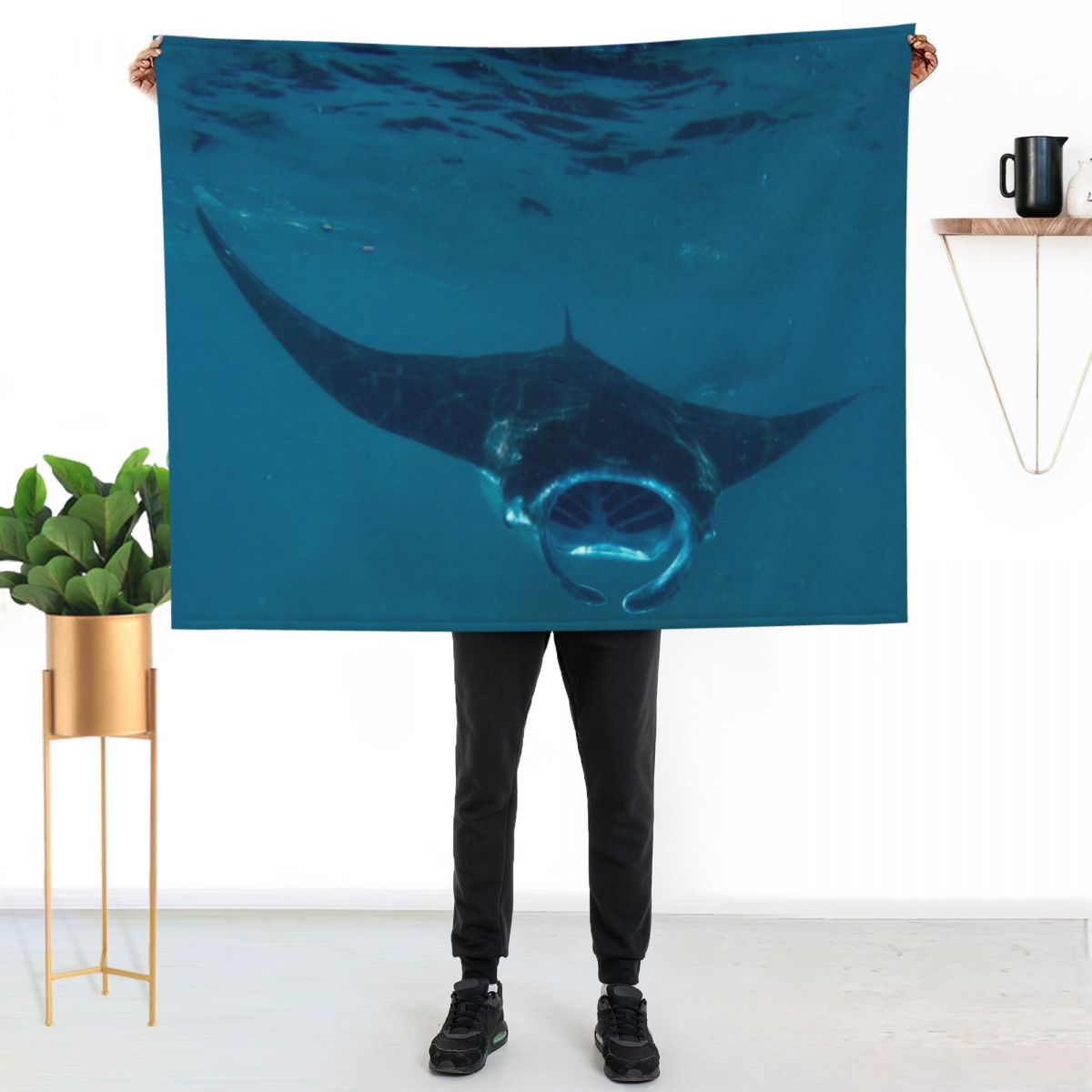 Ikan Pari Manta yang Menarik d - 3D Printing Bali ulasan dan harga
