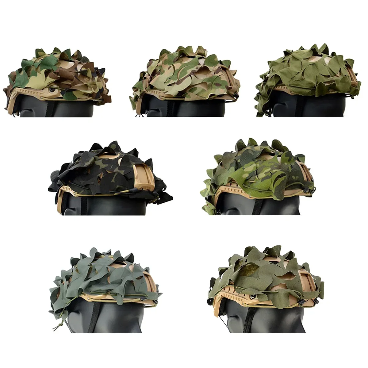3D Camo Net helm cepat penutup - 3D Printing Laser Cutting ulasan dan harga