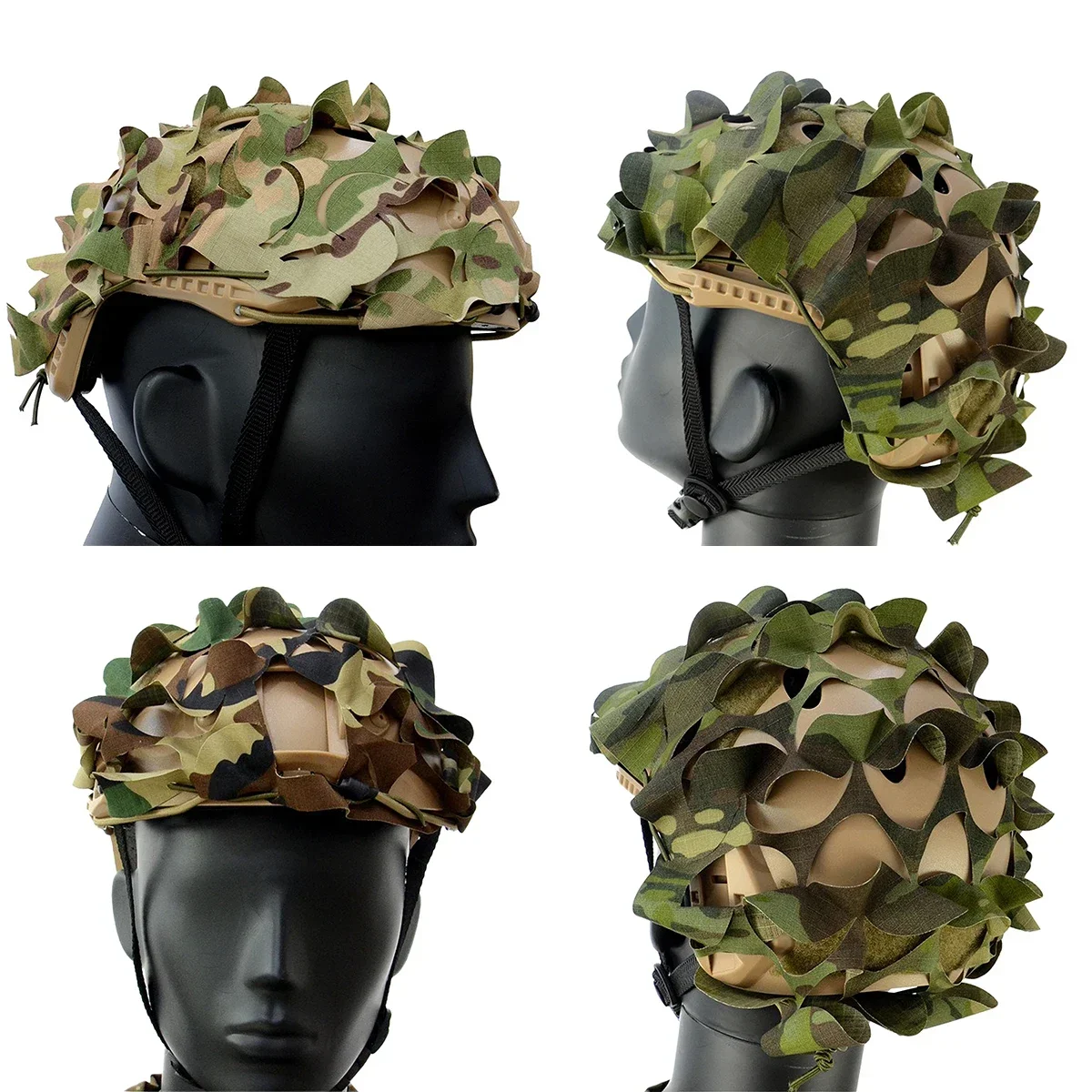 3D Camo Net helm cepat penutup - 3D Printing Laser Cutting ulasan dan harga