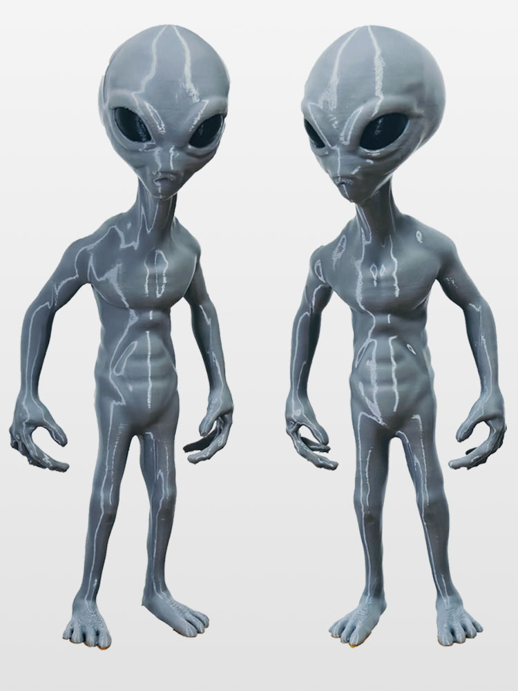2025 Baru Roswell UFO Abu-abu  - 3D Printing Room ulasan dan harga